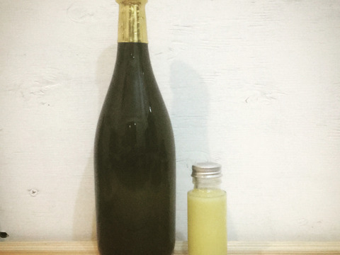 予約商品）ゆず果汁 100% 720ml（自然栽培：高知県産）