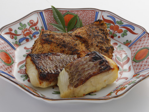 みやび鯛「ご飯のお供セット」10P (西京焼き用5Pと香草焼き用5P)