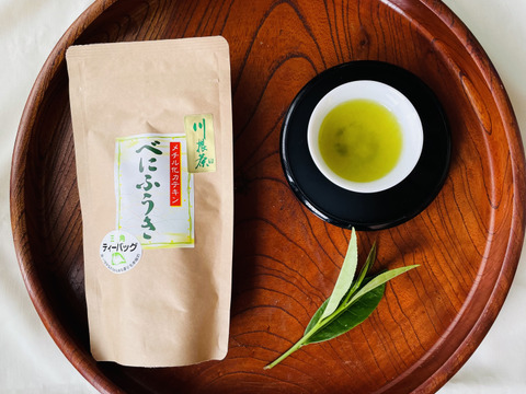 川根茶べにふうき緑茶ティーバッグ15個入×6袋(宅急便)