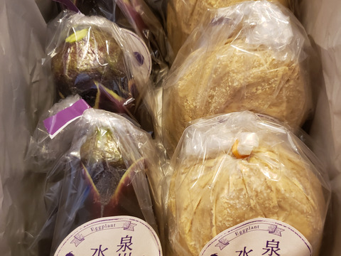 生でも食べれる！泉州産水なす＆水なすのぬか漬けセット