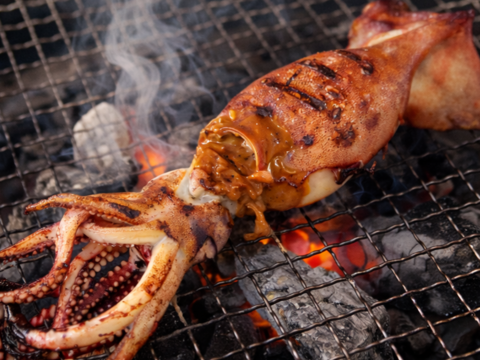 肝が旨い！真イカごろ干し(丸干し)大中サイズ