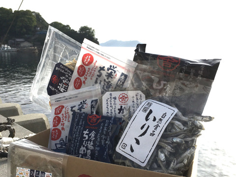 テレビ放送記念 瀬戸内欲張り宝箱 小魚だけで4種 セットでお得”2021年水産部門2位リピート多数お手軽加工品セットちりめん、ひじき!!【贈り物簡易包装のみ対応可】おひとりさま1回のみ贈り物も含む