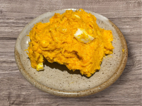 サラダカボチャ】万次郎（2ヶ月間追熟後）生まるごと（2～2.5kg