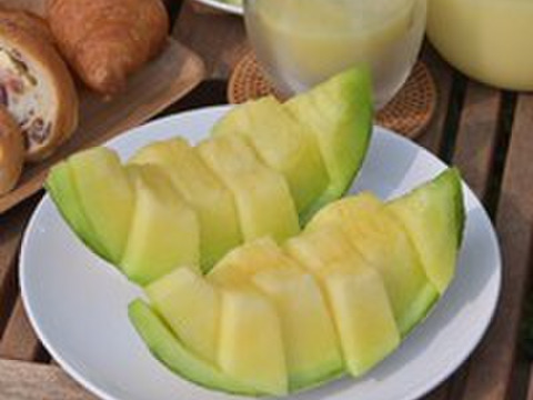 【冬ギフト】「マスクメロン厳選品」2玉箱入り