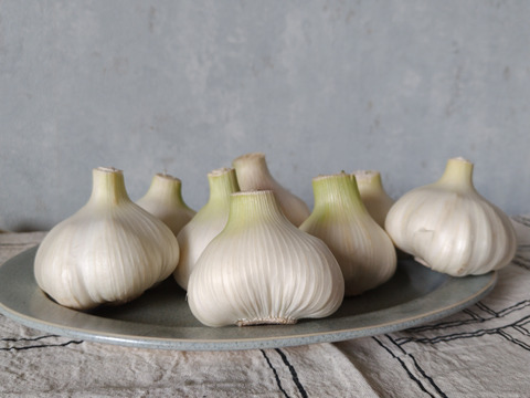 【有機JAS認証・期間限定】生にんにく 南アルプスの有機野菜 1kg