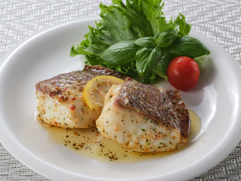 【業務用】【大容量】みやび鯛のレモンソテー10P、バジルソテー10P 合計20P入り(80g×20P)「レモン・バジルソテーセット」