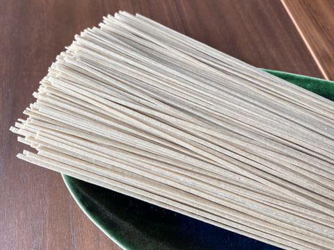 千葉県の幻のそば「千葉在来」十割蕎麦　自然栽培　無塩　無添加【200g×4袋】