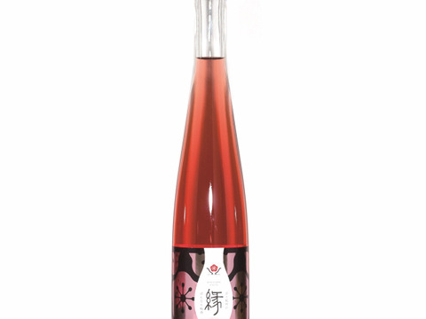 日本酒梅酒　縁　－ＥＮＩＳＨＩ－　３７５ｍｌと南高カリカリしそ梅のセット　みなべ町産南高梅使用