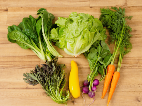 希少な自然栽培の野菜ボックス【Ｓサイズ】