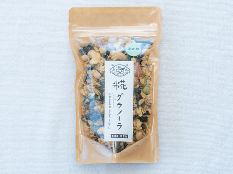 冬ギフト】海の宝箱セット(鉄釜ひじき・わかめグラノーラ・大人