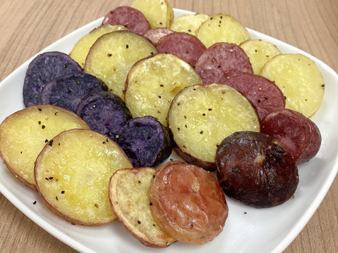 ノウフク　カラフルじゃがいもミックス 1kg　【栽培期間中農薬化学肥料不使用】