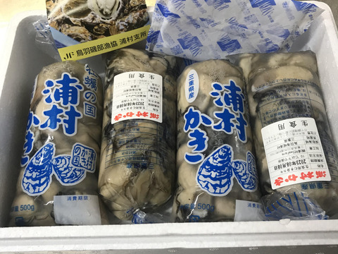 【追加販売】牡蠣好き歓喜の20%増量中！（500g）×4袋 【生牡蠣】【生食用】三重県産 浦村かき むき身 牡蠣 総重量2キロ
生で食べれる衛生的な牡蠣です！牡蠣 歳暮 熨斗   母の日父の日