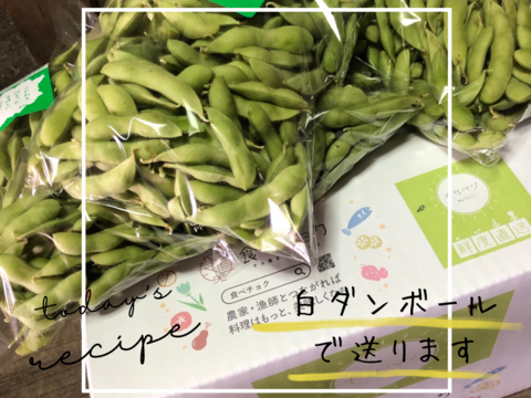【おまけ有】 限定 極上2～4粒枝豆選定品❗ 1.0Kg(500g×2袋) 🤗 贈答品にもオススメ🍀 朝取出荷 鮮度抜群 香り枝豆 ✨『月夜音(つきよね)』 ✨👨‍🌾晴れの国おかやま 国産枝豆