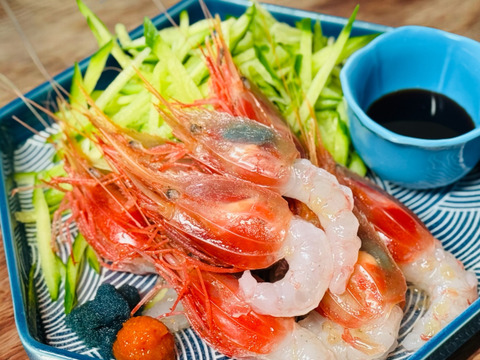 シンデレラ誕生！魚ガチャから「ミノエビ」オススメは刺身！400g