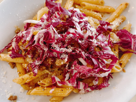 【ほろ苦さといろどり鮮やか野菜】京都産トレビス2玉（約800g）