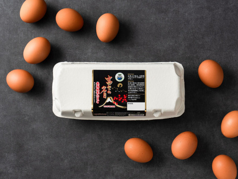 とろ～りコク旨！静岡の自然の恵みがギュッと詰まった新鮮たまご『富士の名月』【10個入×2PC】