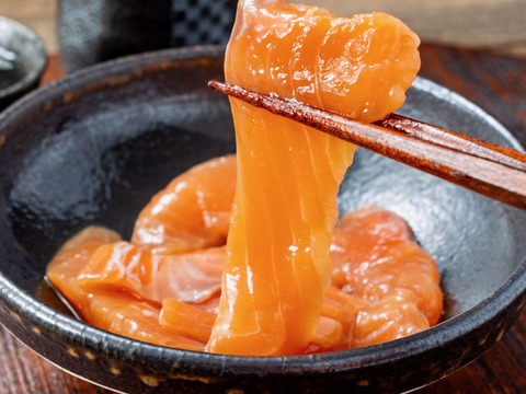 【夏ギフト】醤油漬け4種セット（サクラマス、ホッケ、ヒラメ、サバ）／各1パック（3D冷凍）