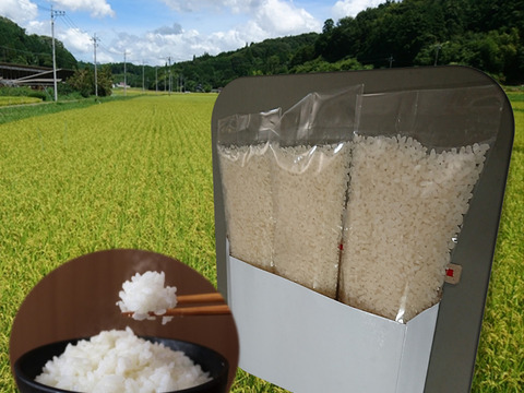 【お試し】 コシヒカリ 精米6合(2合×3個入り) 広島県神石高原町 令和2年産 1等米100%