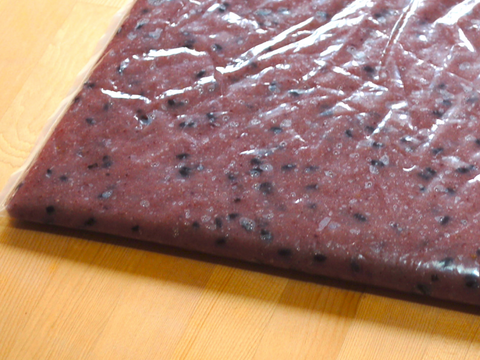 【年末特価!天日干し・無農薬・無肥料】黒米もち のし餅2合