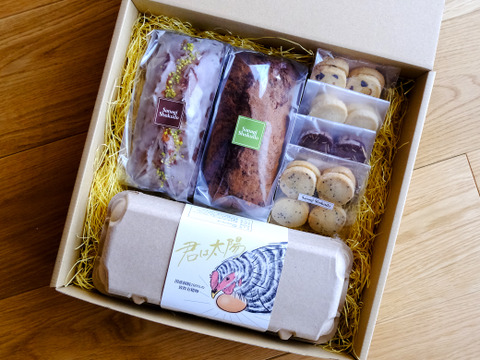 【母の日ギフト】【Bセット】「君は太陽」と至福の焼き菓子セット