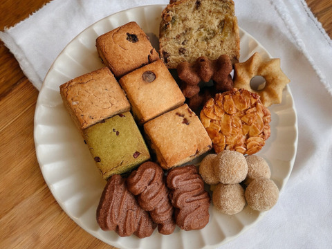 グルテンフリー　自然栽培米の焼き菓子セット　季節限定