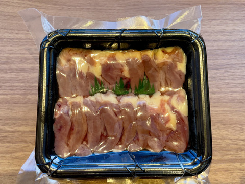 さつま極鶏大摩桜　こころカット単品（冷凍）加熱用