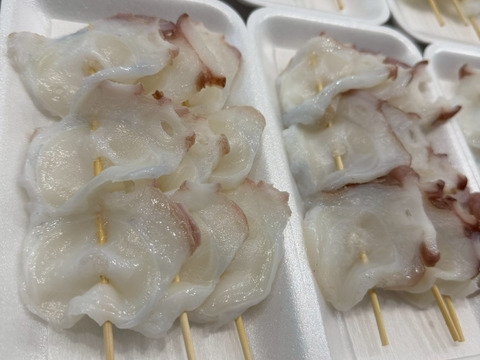 【北海道白老産】タコ串（3本）