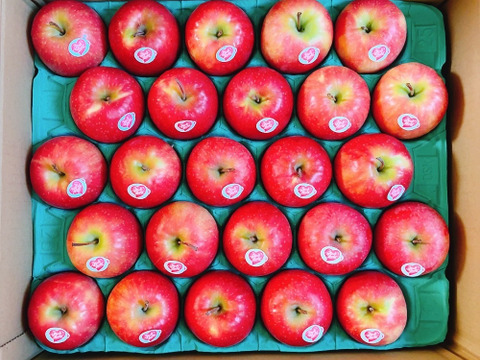 キュンとくる酸味りんご❗　ピンクレディー® 箱含め5キロ箱（20個から25個）