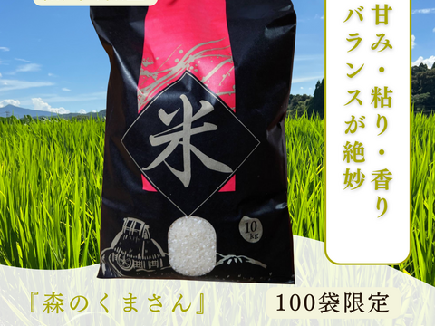 【新米】森のくまさん2025年米　5kg【篤壌シリーズ】