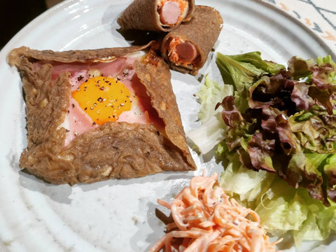 ナッツの香り！天日干し自然栽培『蕎麦粉』南阿蘇村在来種（500g）