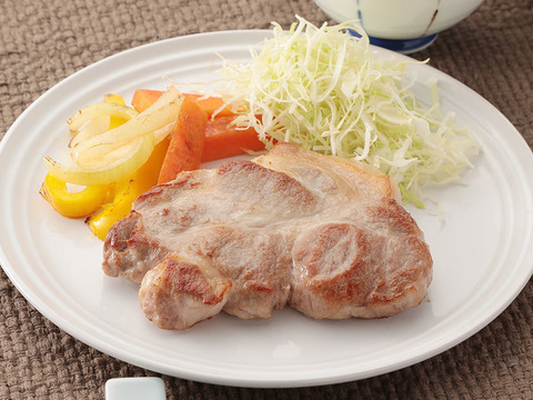 茨城で育った　目利き肉　《だいじょ豚》　肩ロースブロック　肉塊500g  ステーキや低温調理に最適