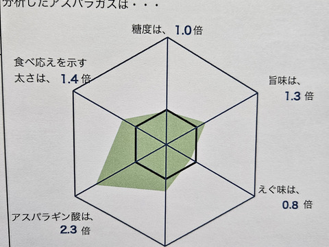 A-1グランプリ金賞【一番人気Lサイズ】「すっきりとした甘さの夏アスパラガス」1kg
ただ今期間限定増量中‼️