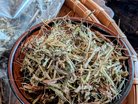 5袋セット★訳アリ品★幹、蔓多め、不揃いウマブドウ茶葉　有機JAS認証取得済★250g入りx5袋