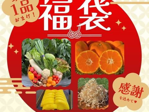 【福袋】採りたて野菜＆果物♥感謝を込めて