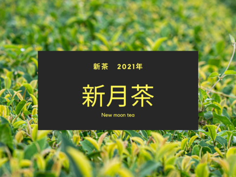 【2021年新茶】有機茶 川根茶 新月茶 2021年5月11日摘 (内容量: 100g)