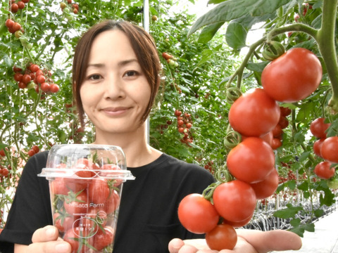 【朝どれ】本当に甘い！美健トマト®︎（1.0キロ）　※特別価格で販売中