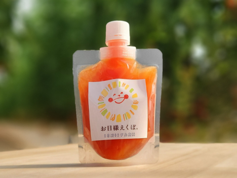 飲める！なめらか過ぎてスプーン不要🍅お日様えくぼのミニトマトジュレ150g×４P