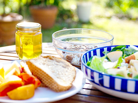 【食べチョク限定】花の香りを食べ比べ！お得な全５種セット　宮崎産非加熱はちみつ（160gｘ5種）