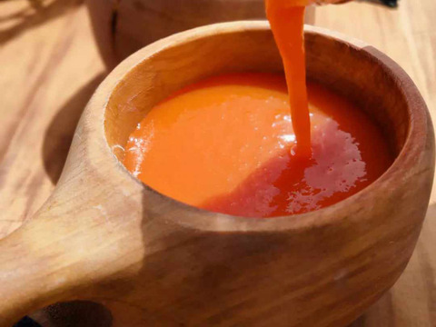 【栽培期間中農薬・化学肥料不使用の人参使用】人参ジュース 1000㎖×3本