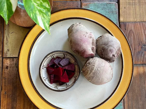 【自然栽培】驚きの甘さ、いもり屋のビーツ(3kg)