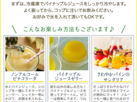 贅熟 石垣島産パインアップルジュース(100%) 　500ml