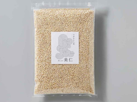 お米をもっともっと美味しく!純青森県産のつがるもち麦 美仁(5kg)