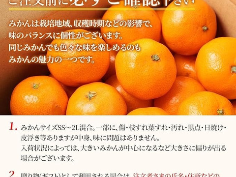糖度10度以上！青秀約2.5キロ箱込み 寿太郎みかん みかん 西浦みかん