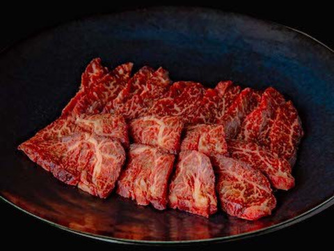 【数量限定‼︎焼肉3種食べ比べ】八崎牛熟成トウガラシ、ミスジ、ハラミ(各80g )