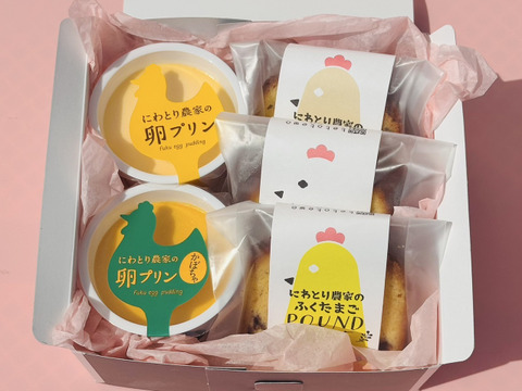 遅れてごめんね！『母の日』プリン＆パウンドケーキセット