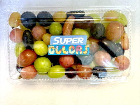 究極のブドウの宝石箱 7種食べ比べ『SUPER COLORS スーパー