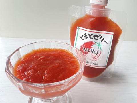 丸ごとトマト果汁『垢田トマトゼリー』(プチギフト、お試し用)145g×3P
数量限定