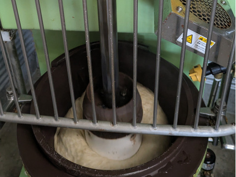 [農薬・化学肥料・除草剤不使用] 玄米豆もち(400g×2袋)