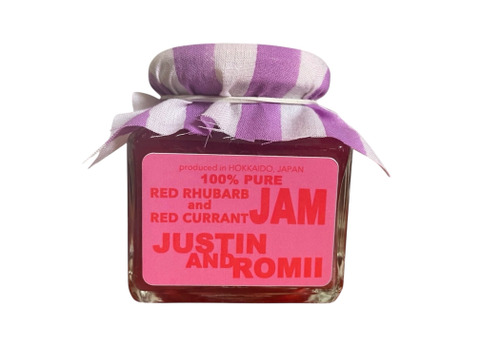 レッドルバーブとレッドカラントのジャム【相性抜群のコラボ商品】 ※まとめ買い対応