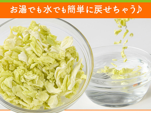 国産 乾燥キャベツ  350g ブドウ糖などの添加物一切不使用 乾燥野菜 アウトドア キャンプ スープ 保存食 時短 岡山 蒜山高原産